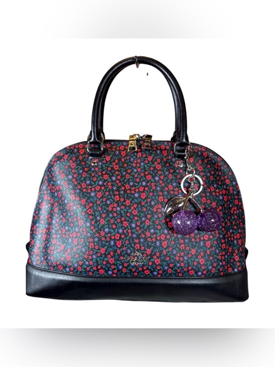 Coach Handbags - COACH Sierra Ranch Floral Dome Satchel Like New